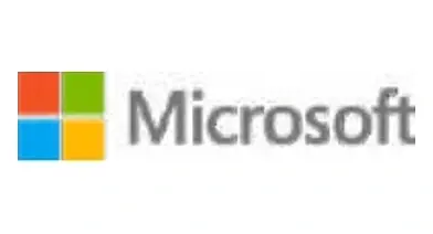 Microsoft logo shown in the supplied brochure
