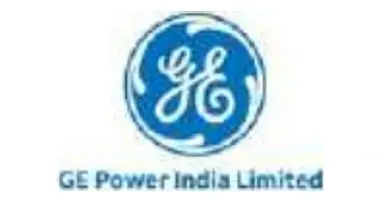 GE Power India logo, also shown in the scanned engineering brochure