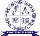 Dhanalakshmi Srinivasan College of Education emblem