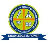 Dhanalakshmi Srinivasan College of Physical Education emblem